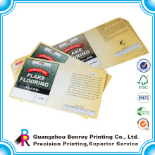Custom high quality 80gram glossy C2S art paper sticker